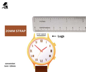 The Pristine - Analog Watch Strap (Tan Brown)